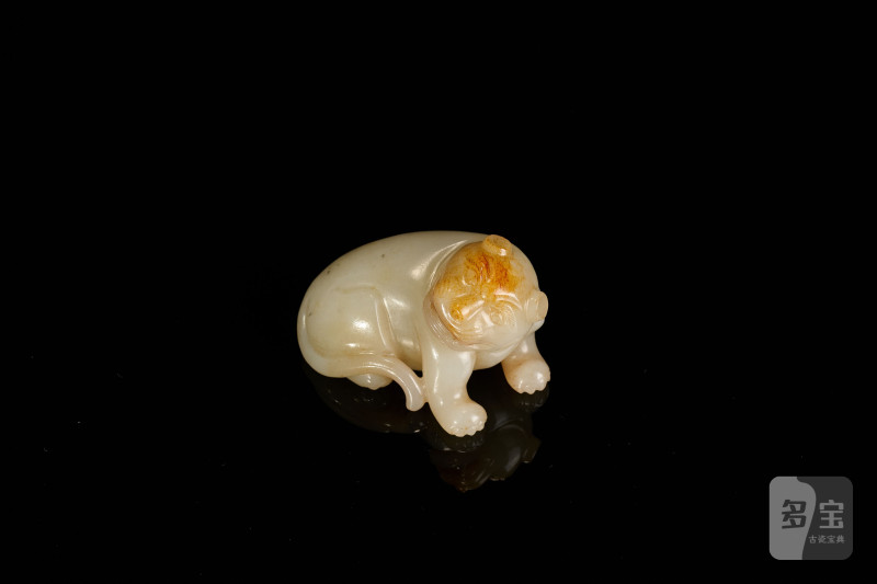 Lot1063 清 青玉伏虎 - 图3